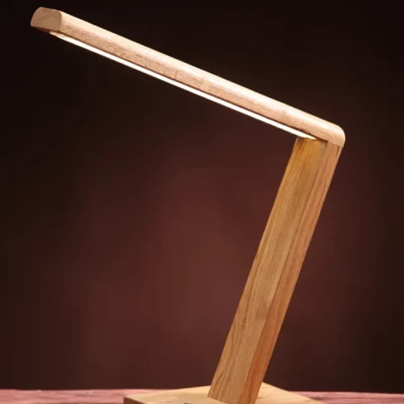آباژور چوبی رومیزی مدل tendo